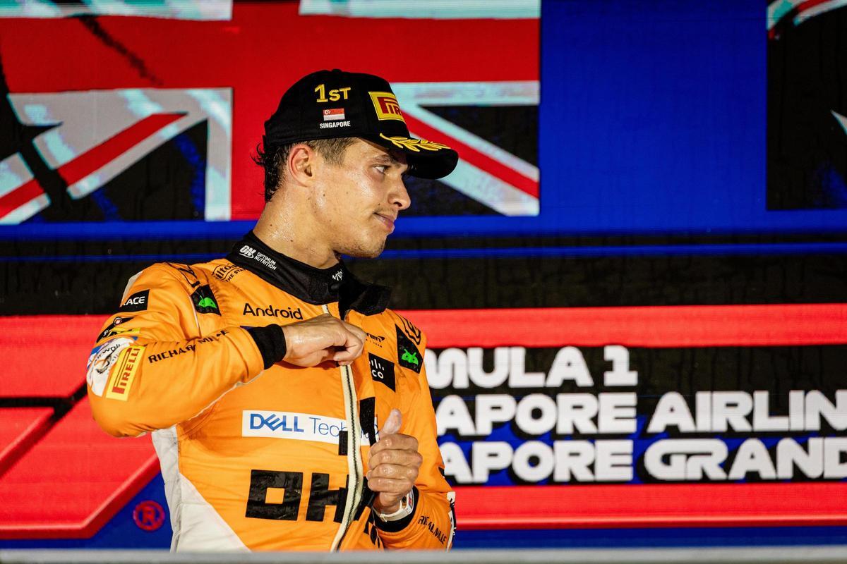 El GP de Singapur de Fórmula 1, en imágenes.