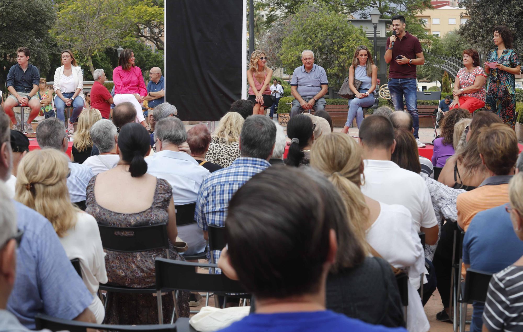 Presentación de la candidatura de Sandra Gómez a las primarias del PSPV