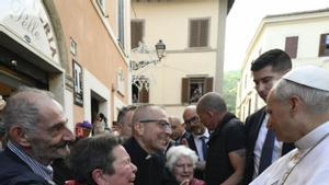 La mà del papa Francesc