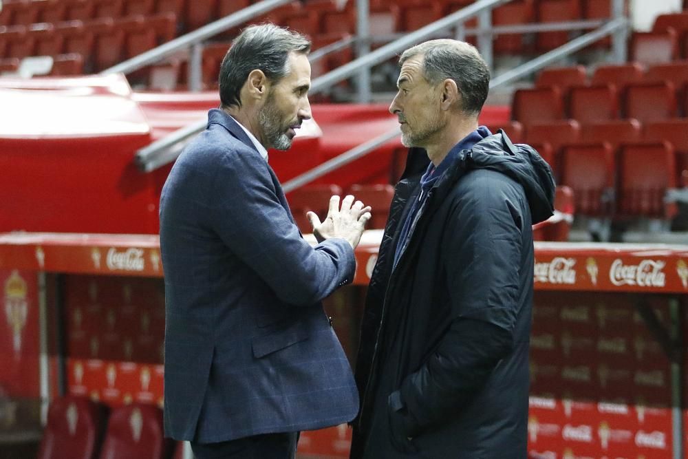 El partido entre el Sporting y el Mallorca, en imágenes