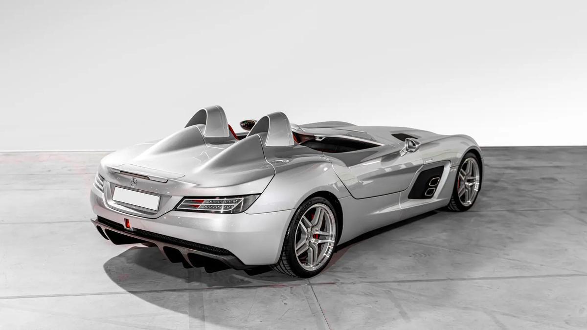 Parte trasera del Mercedes Benz SLR McLaren Stirling Moss