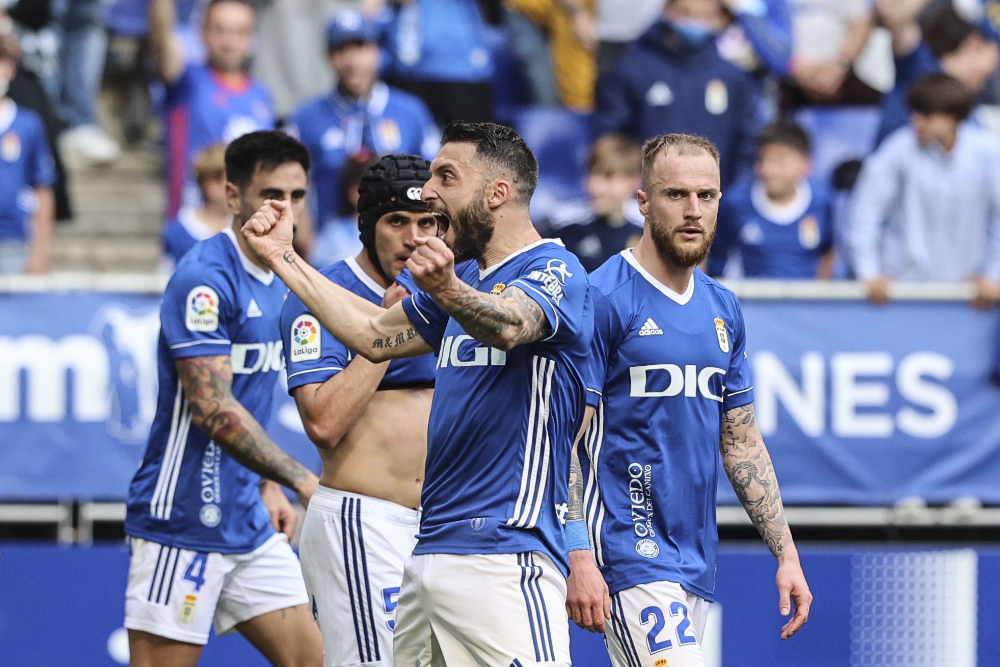 IMÁGENES: Así fue el partido entre el Oviedo y el Leganés