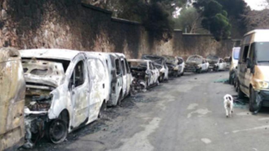 Extremadura registra 21 vehículos quemados en el primer semestre del año