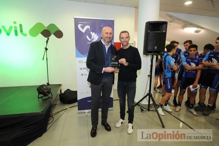 Presentación del Valverde Team en Murcia