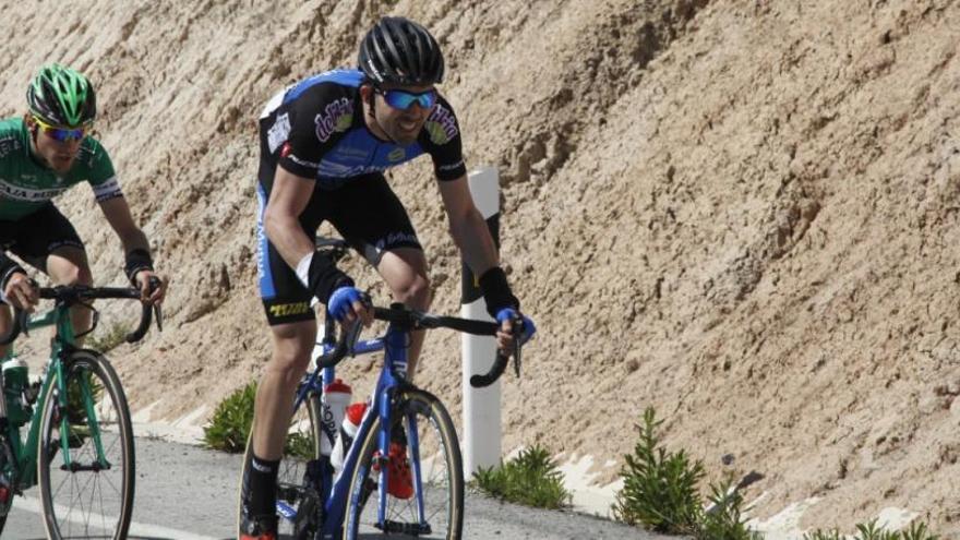 Eusebio Pascual,durante la prueba en Torredonjimeno