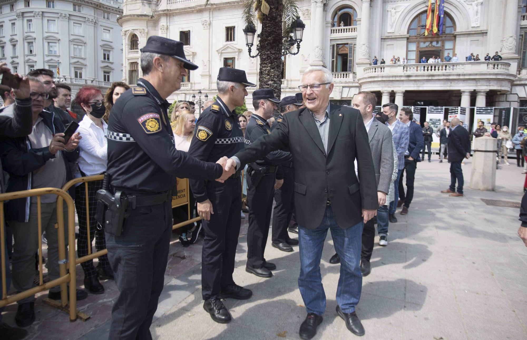 Presentación de los nuevos agentes de la Policía Local de València