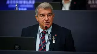 Laporta: "Estoy orgulloso de nuestro entrenador y nuestros jugadores"