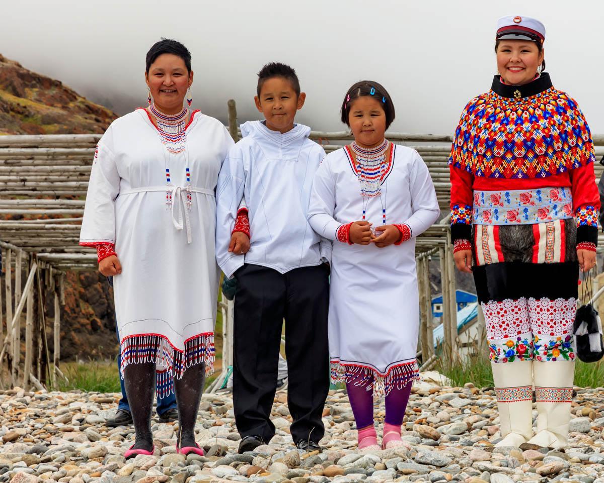 Habitantes inuit de Groenlandia