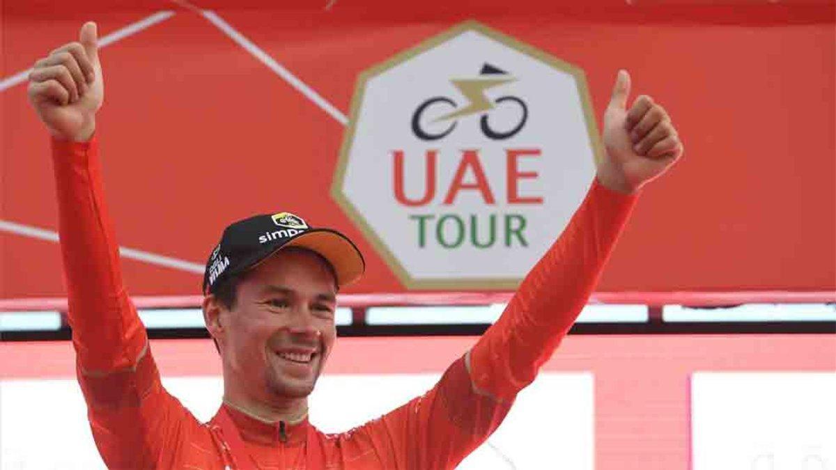 Roglic ganó la etapa reina del Tour de los Emiratos