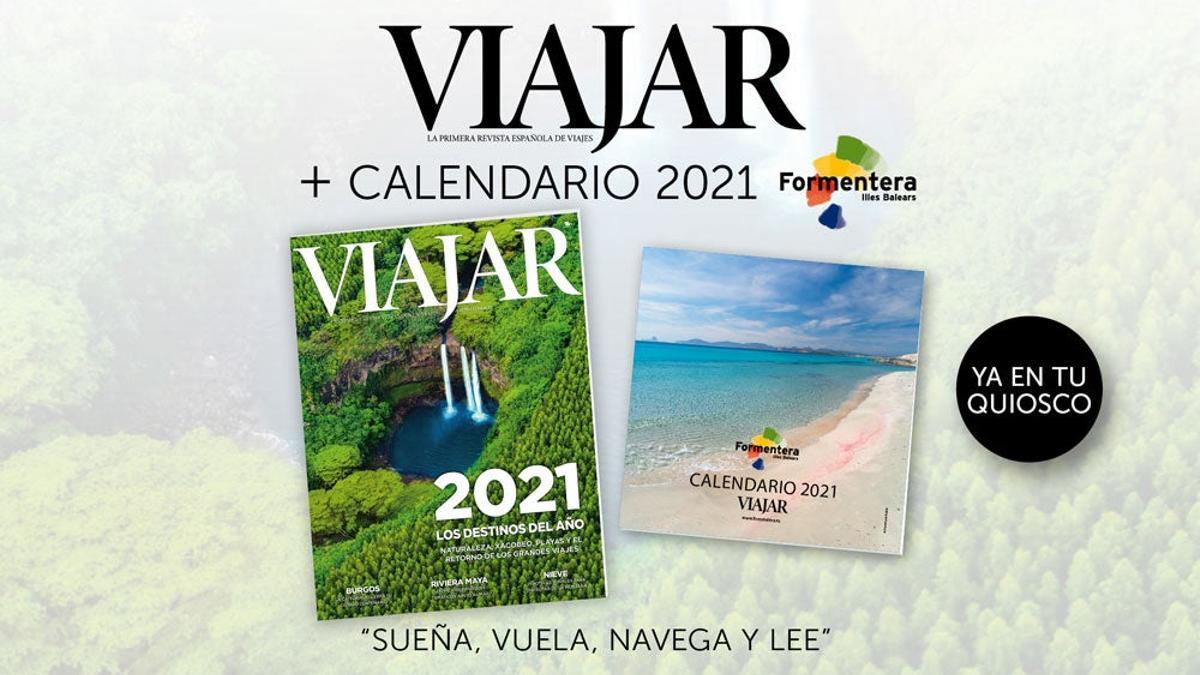 El calendario de 2021, en VIAJAR