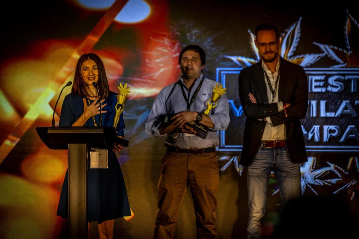 Primera edición de los International Cannabis Awards (ICA), celebrados en la Llotja de Mar de Barcelona