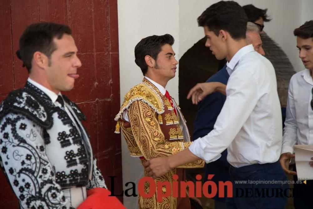 Ambiente en la Condomina durante la novillada de l