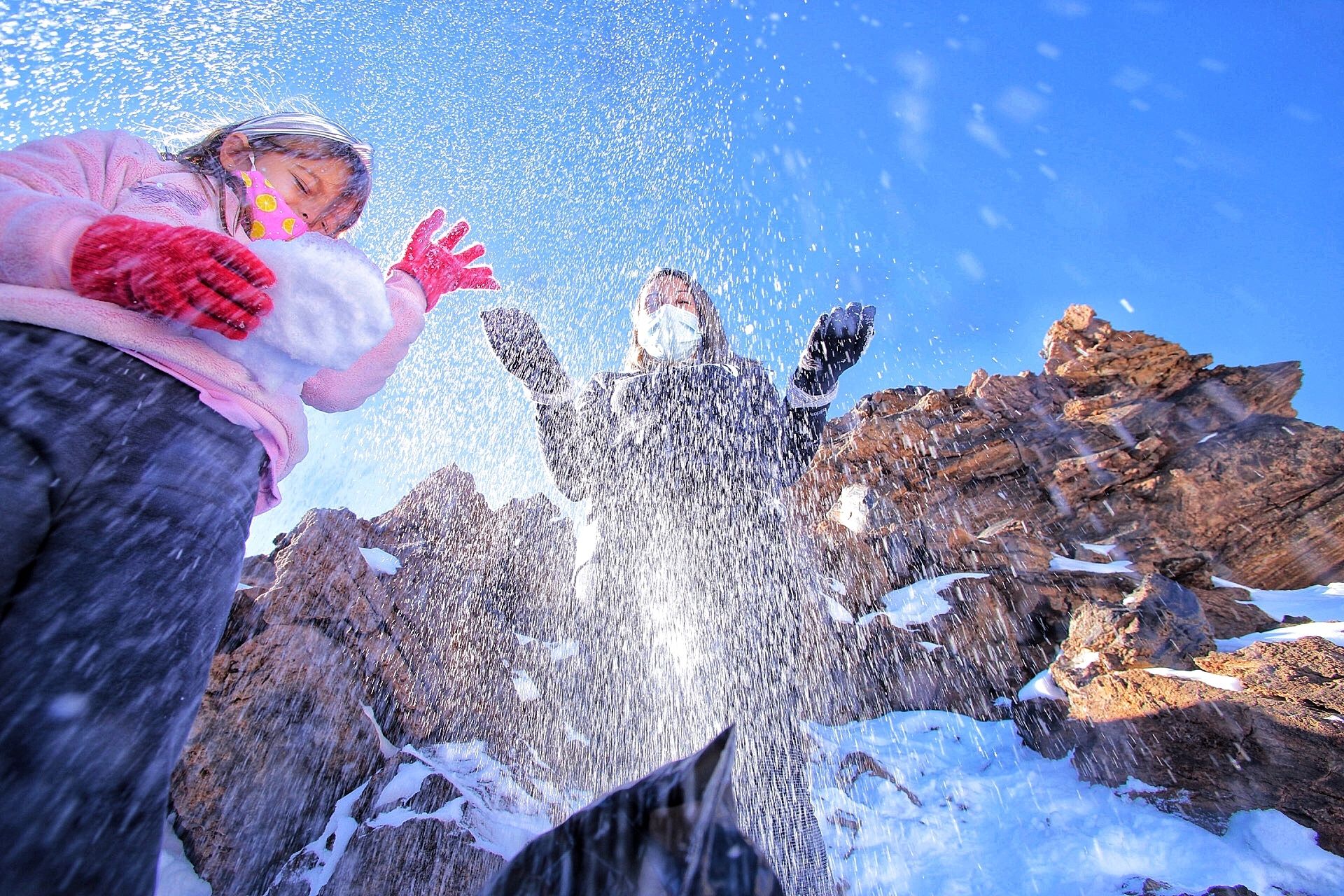 Jornada de nieve en El Teide