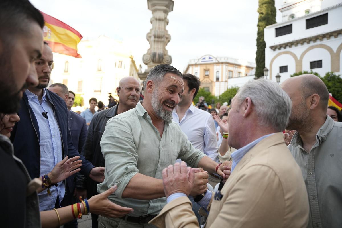 Las imágenes del cierre de campaña en Andalucía