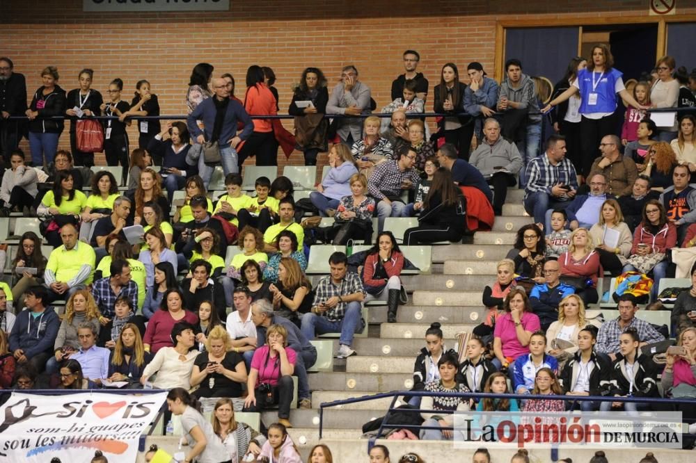 El Campeonato de España arranca en el Palacio de los Deportes con el Rítmica Pozuelo, Ruth Ritmo, Calpe, Praxis y Mabel como líderes