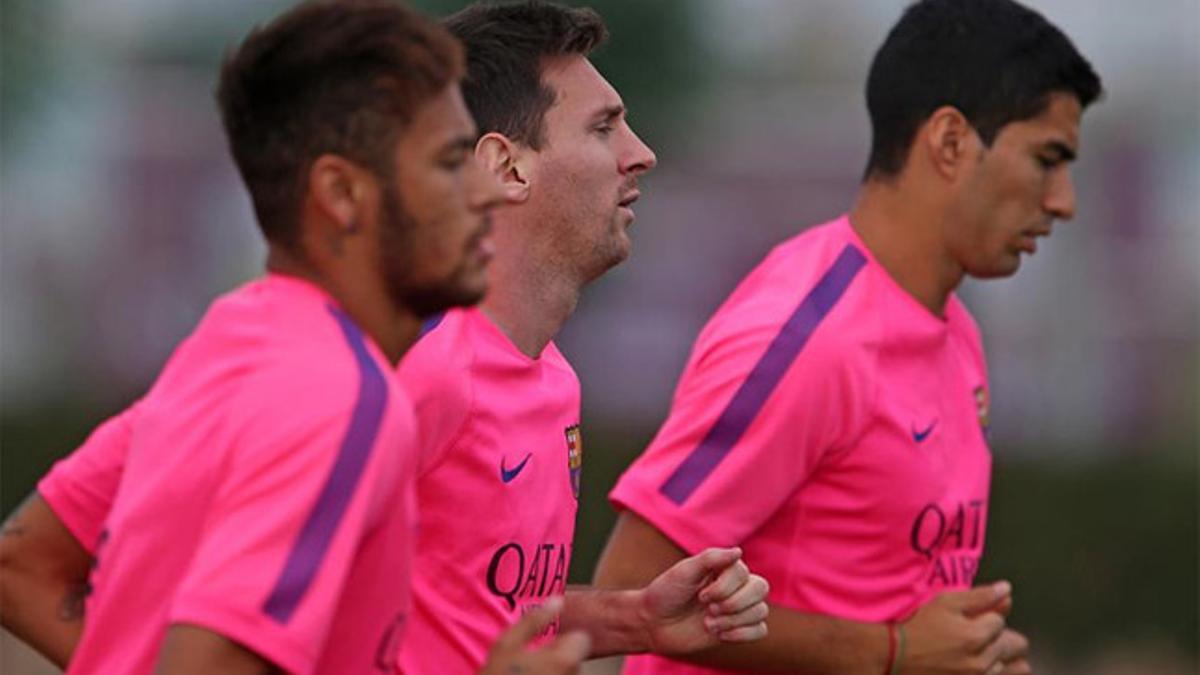 Messi, Neymar y Suárez suman un gol en 180 minutos juntos