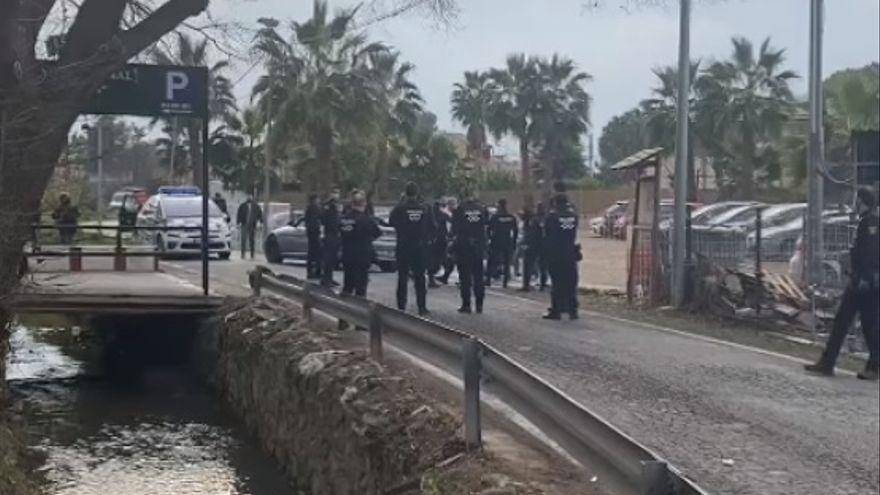 Reyerta en un restaurante de Murcia al encontrarse en la comida miembros de dos familias enfrentadas