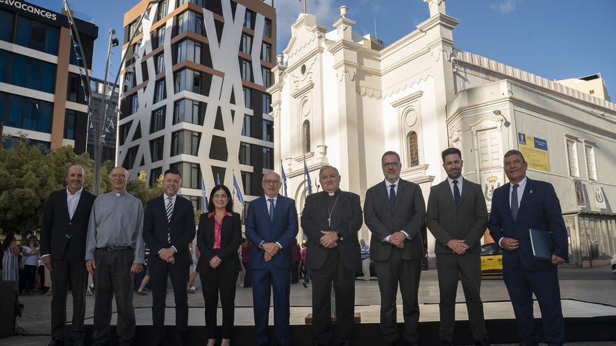 La Iglesia de La Luz muestra su rostro más radiante