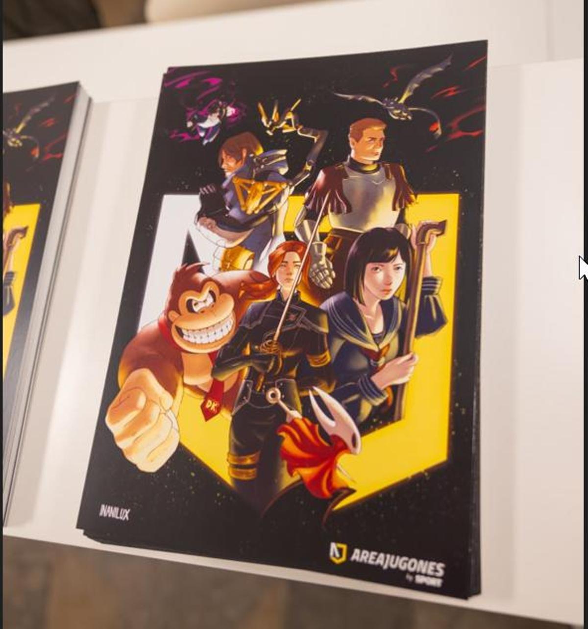 La creatividad de recuerdo que se llevaron los asistentes a los premios Areajugones by SPORT, patrocinados por Orange.