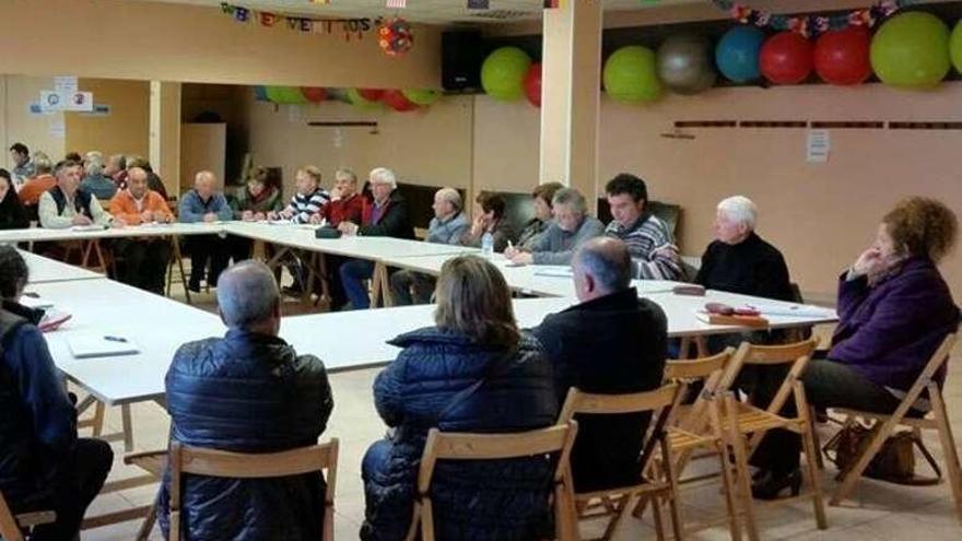 Un momento de la reunión para poner en marcha la plataforma.