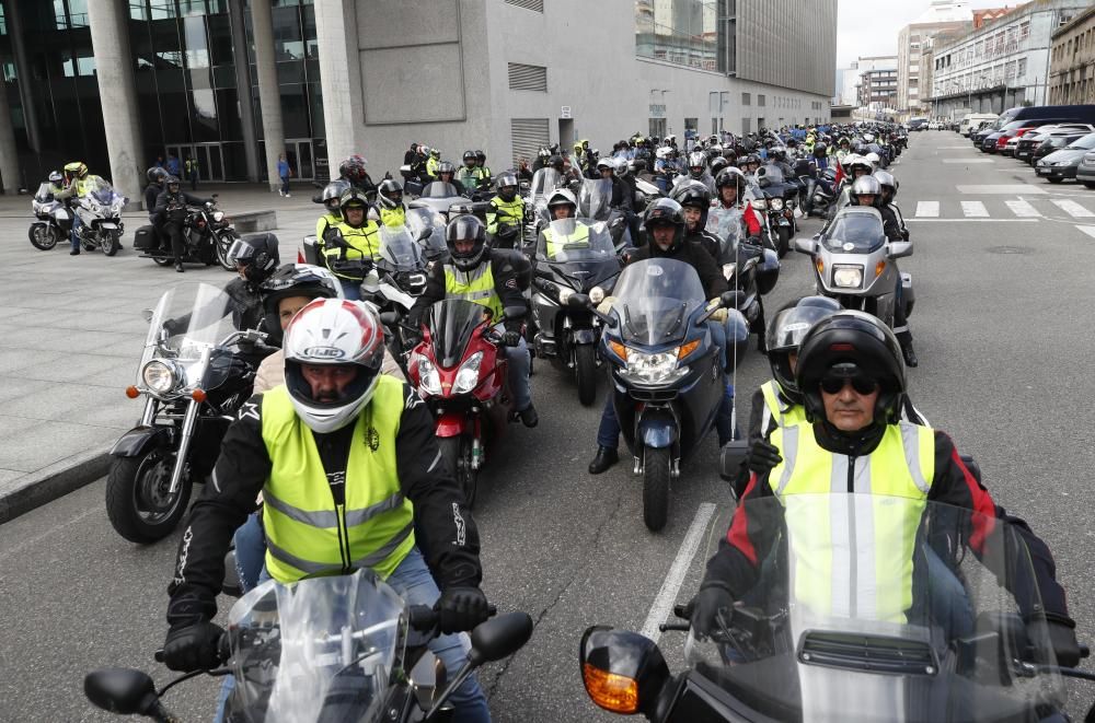 Concentración Motera Motopolis 2018 en Vigo: las motos de los agentes rugen en la ciuda