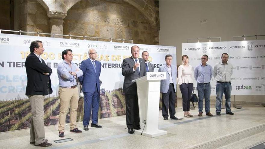 Declarado de &#039;interés general&#039; el nuevo regadío de Tierra de Barros