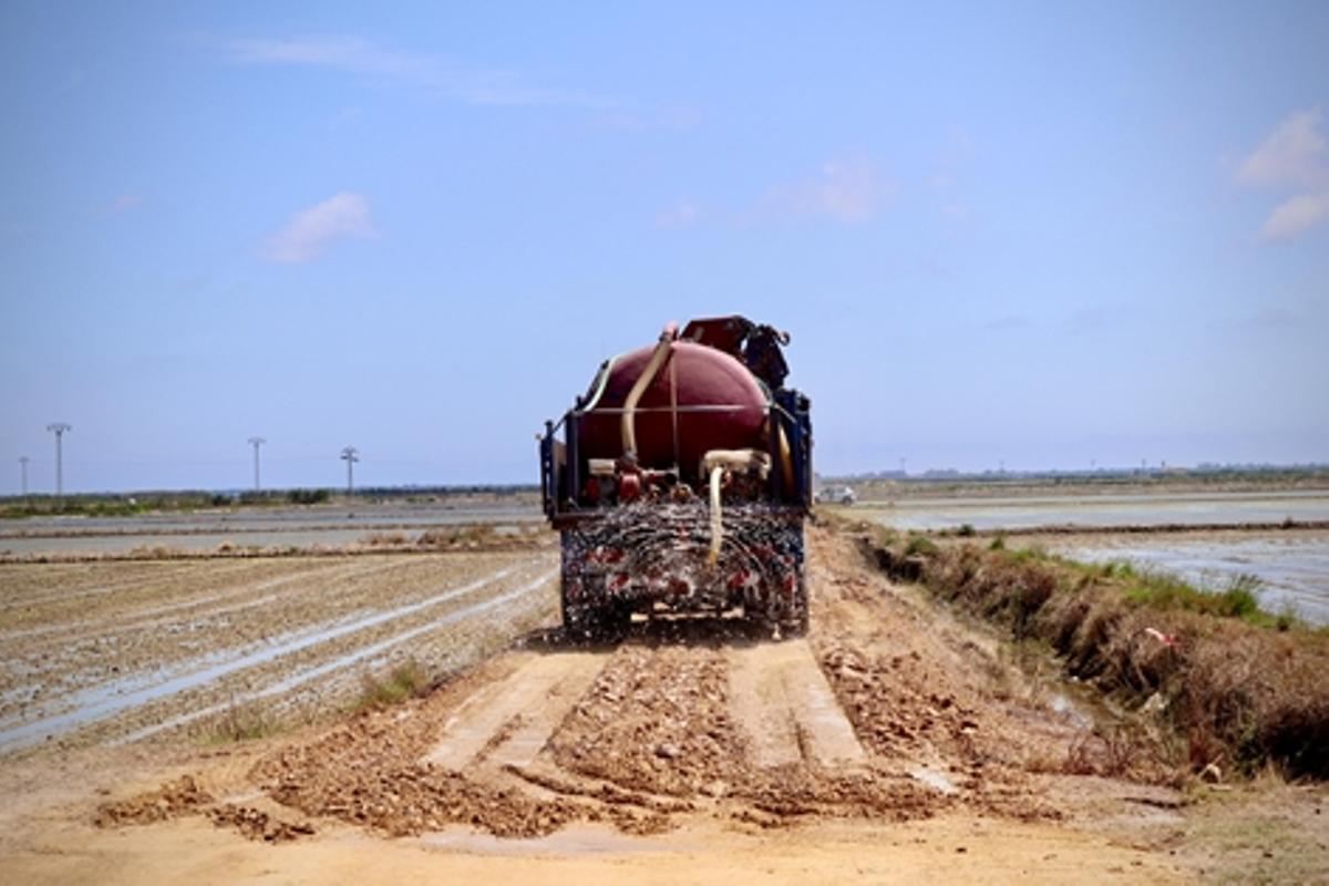 El ministerio trabaja en la reparación de infraestructuras agrarias.