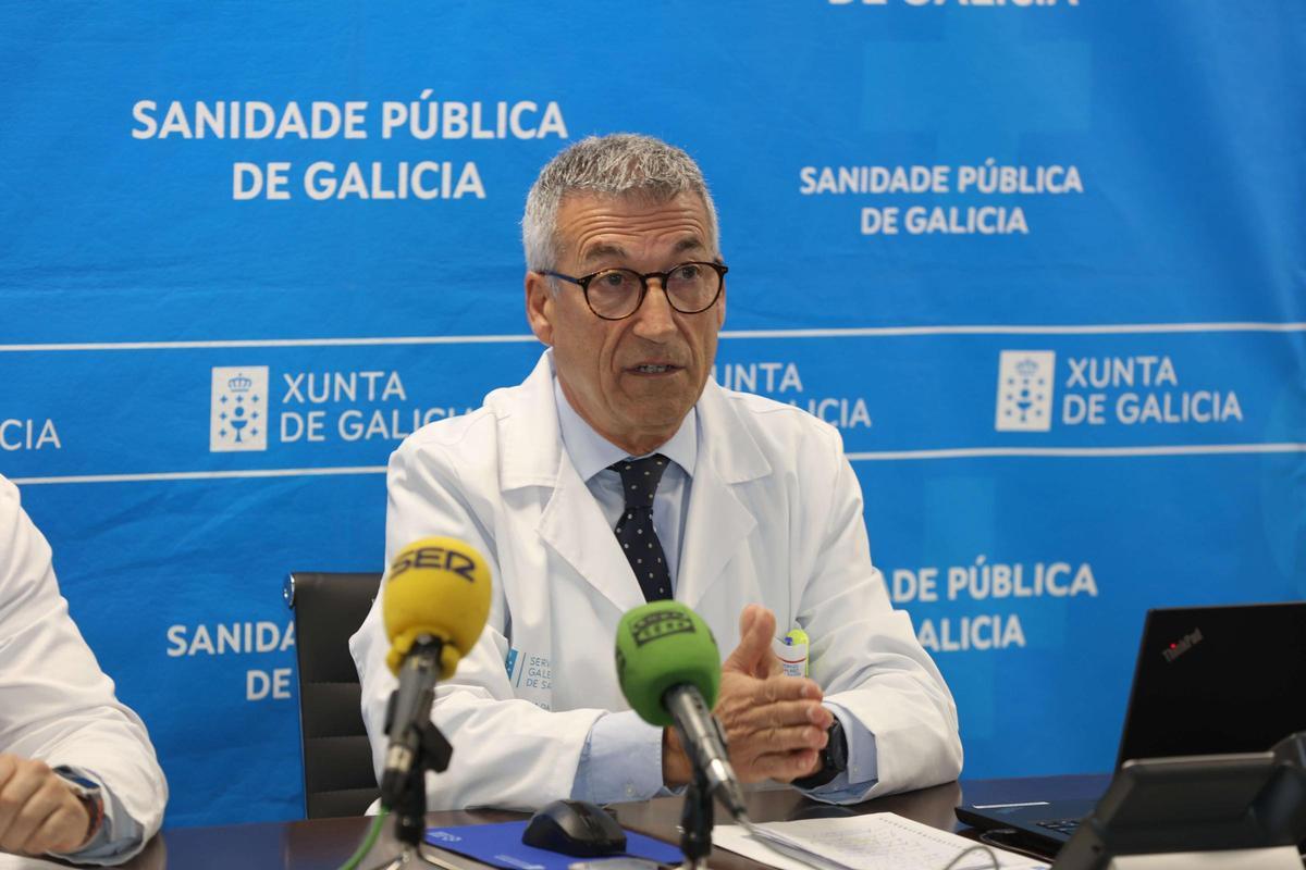 Luis Verde, gerente del área sanitaria de A Coruña y Cee.
