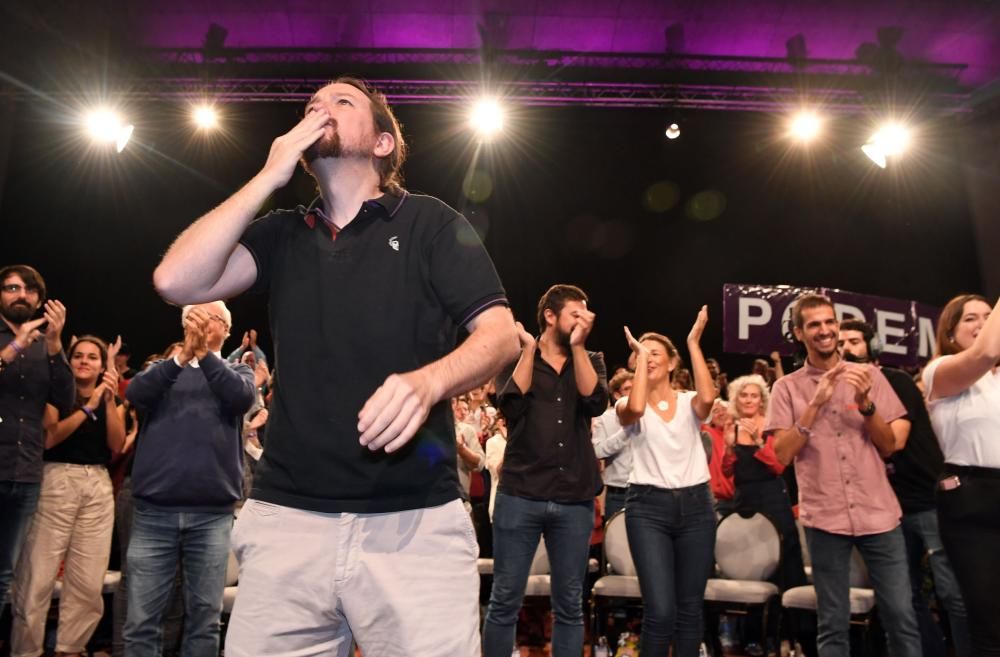 Mitin de Pablo Iglesias en A Coruña