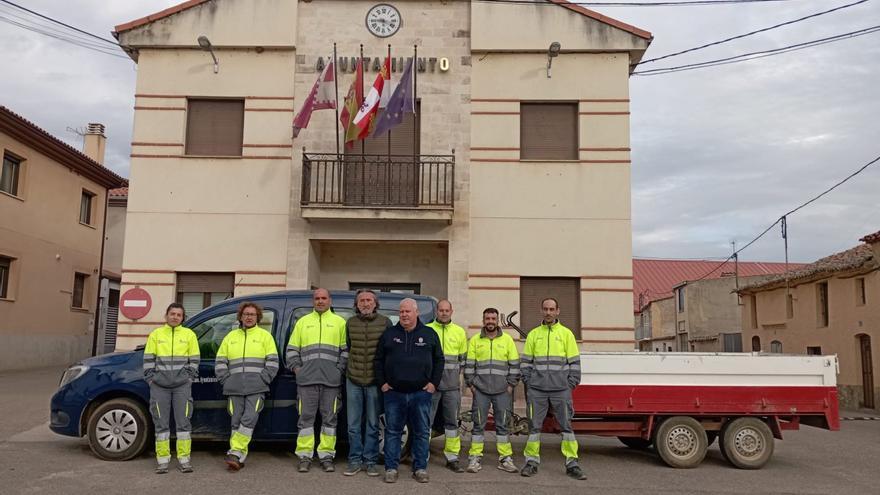 Montamarta rehabilita el tanatorio con 6 alumnos de un programa de empleo