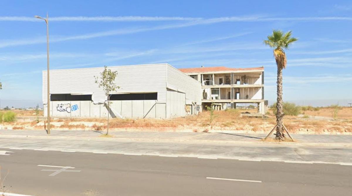 Captura de pantalla de la parcela que sale a subasta.