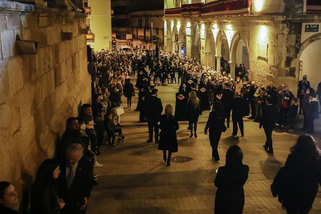 Semana Santa de Lorca 2022: Virgen de la Soledad del Paso Negro, iglesia y procesión