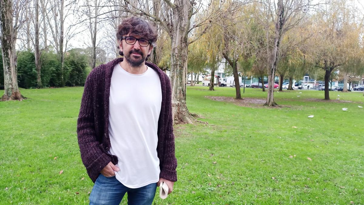 Iván Roca, candidato del BNG a la Alcaldía de Oleiros.