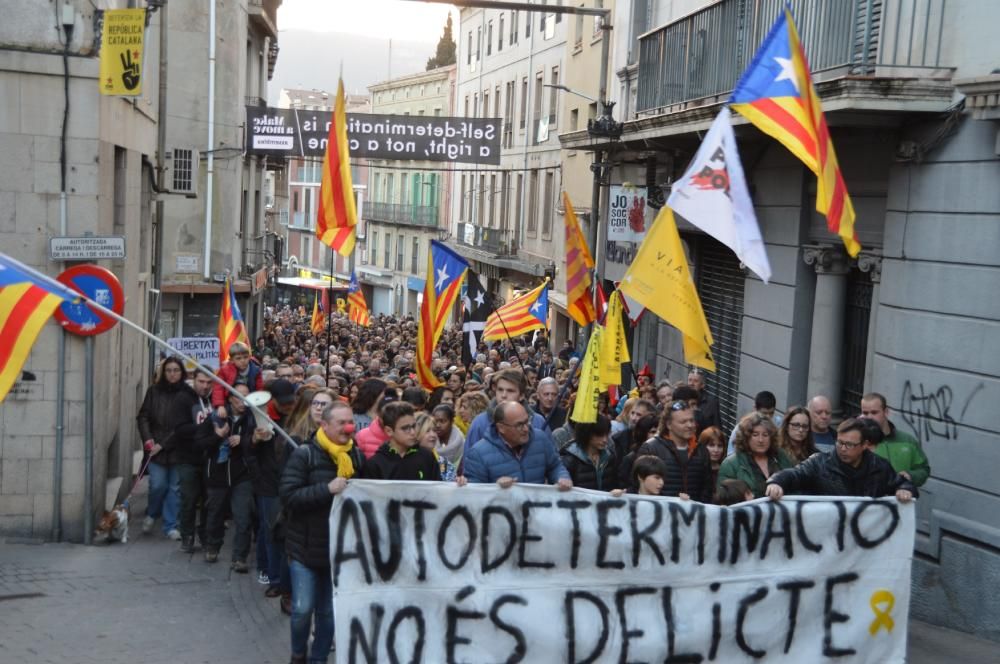 Berga omple els carrers amb una de les mobilitzaci