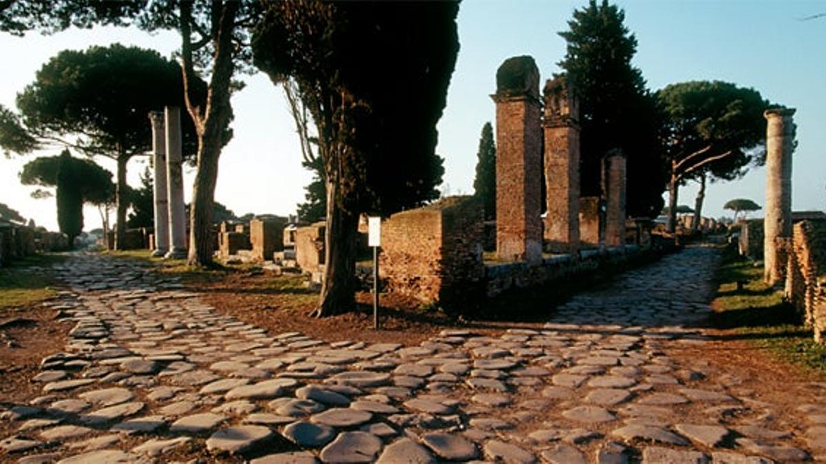 Los hermosos paisajes de la campiña romana