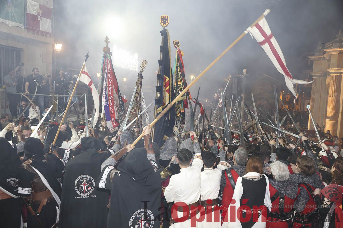 Fiestas de Caravaca: procesión del Baño (procesión, parlamento y baño de la Cruz)