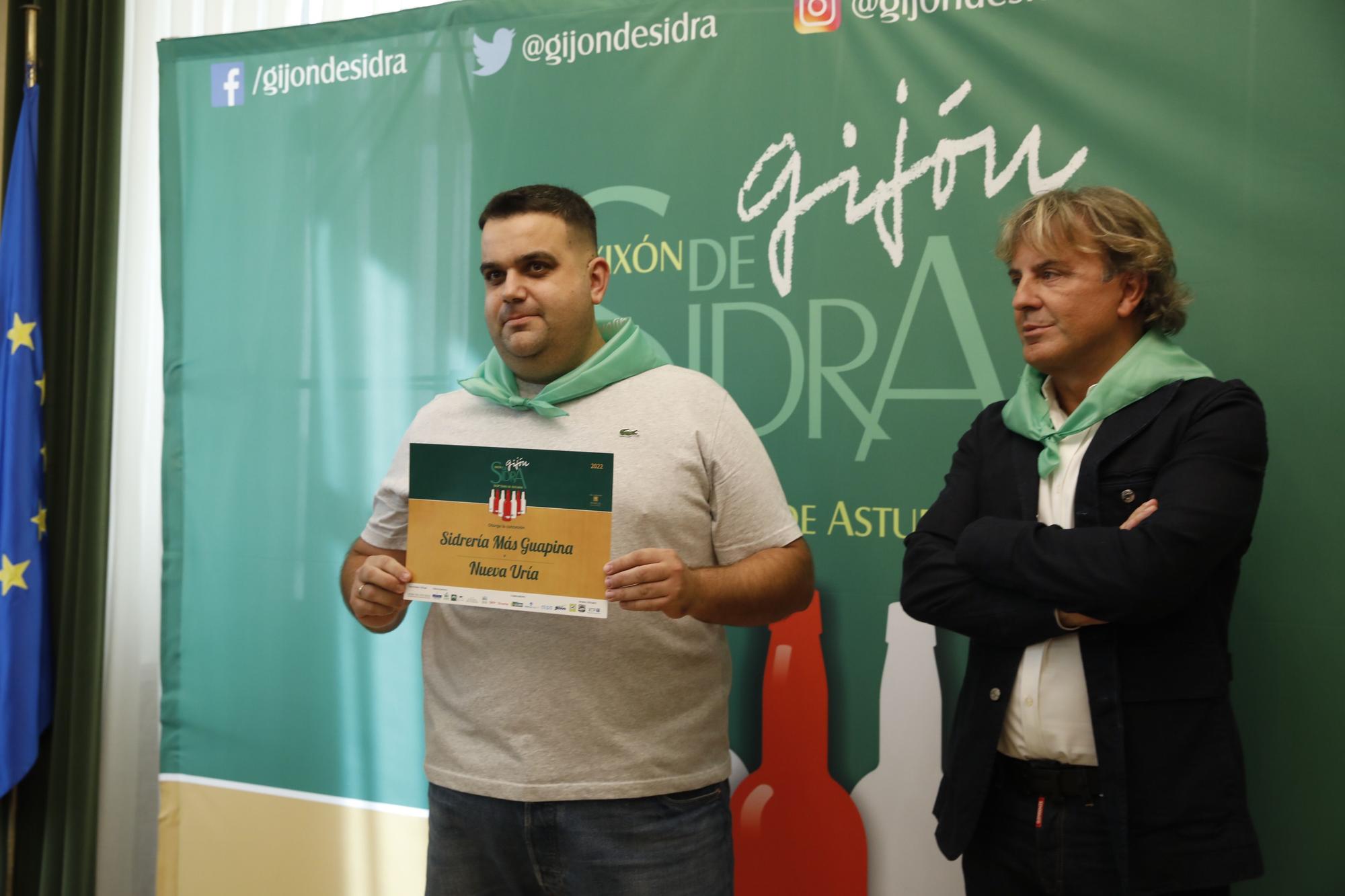 En imágenes: Gijón de Sidra entrega sus distinciones