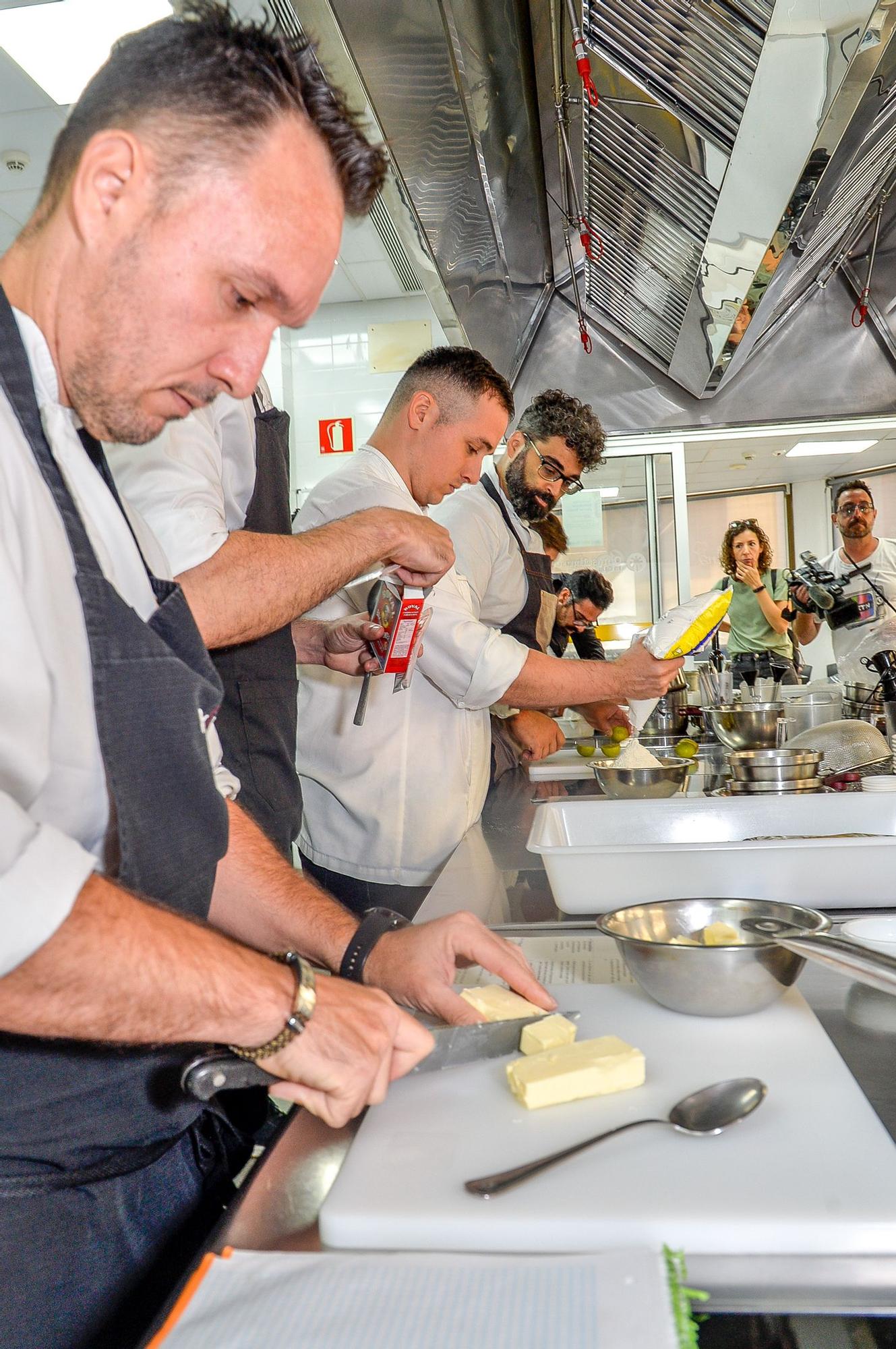 Curso de pastelería con producto local del Basque Culinary Center