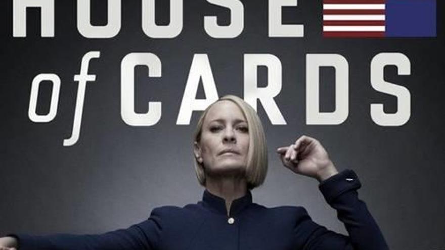 El pòster de la sisena temporada, amb Robin Wright