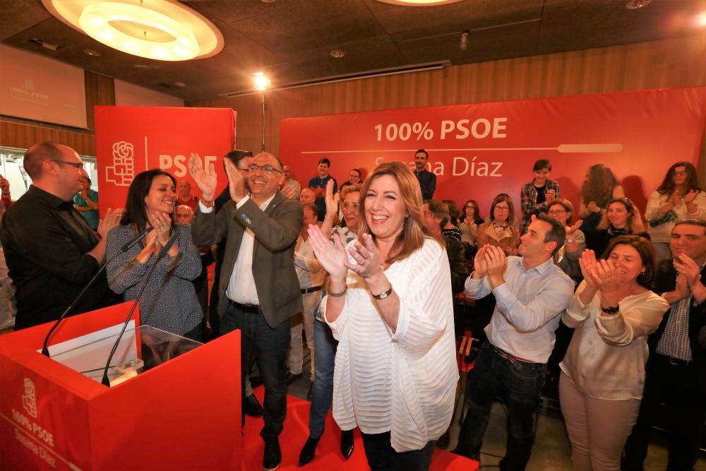 Susana Díaz, en Palma