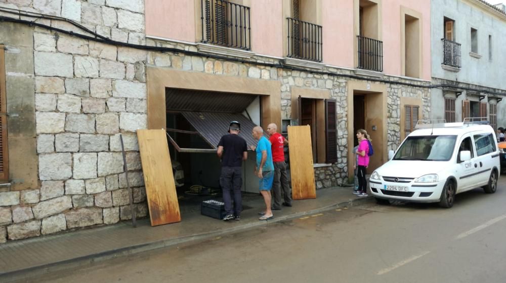 Sant Llorenç beginnt den Wiederaufbau