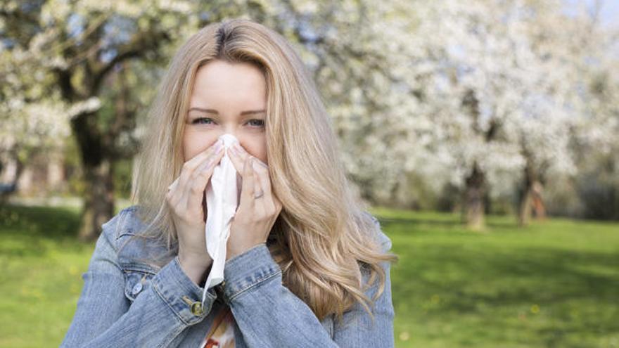 La alergia al polen es la más frecuente en primavera