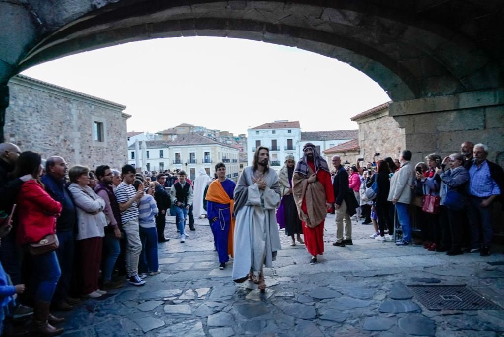 Las imágenes de la Pasión Viviente de Cáceres