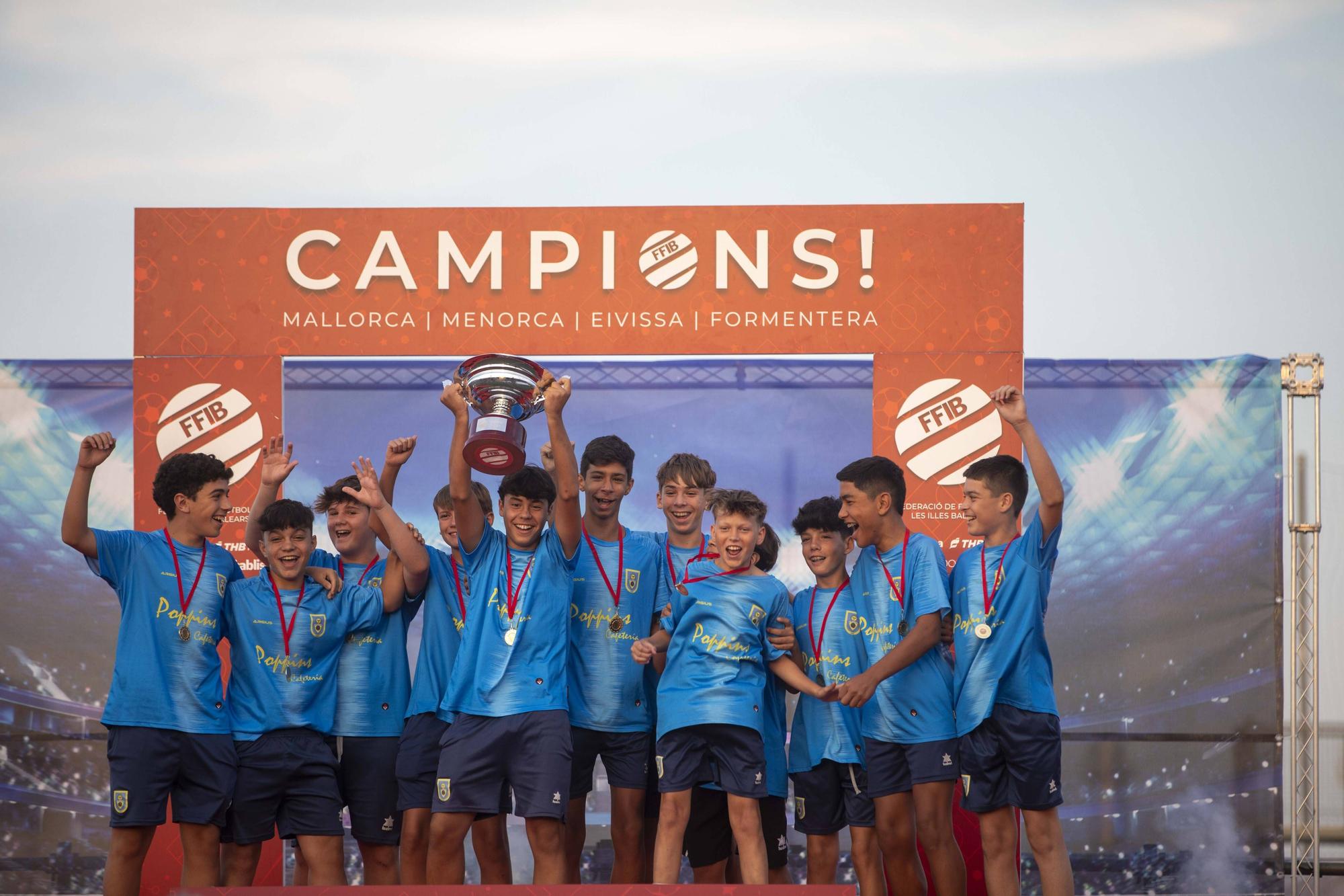 La Gran Festa dels Campions del fútbol base en imágenes