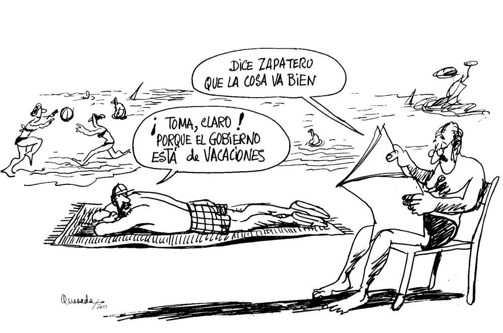 Los dibujos del ourensano Fernando Quesada han acompañado a los lectores de FARO durante muchos años