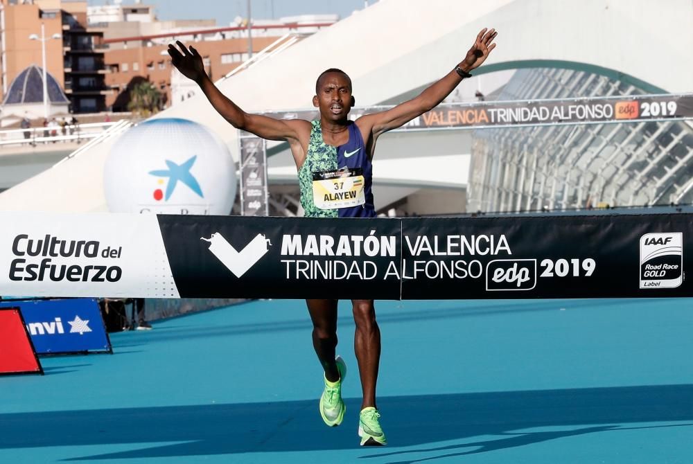 Las mejores imágenes del Maratón Valencia 2019