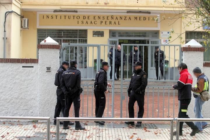 Amenaza de bomba en el IES Isaac Peral de Cartagena