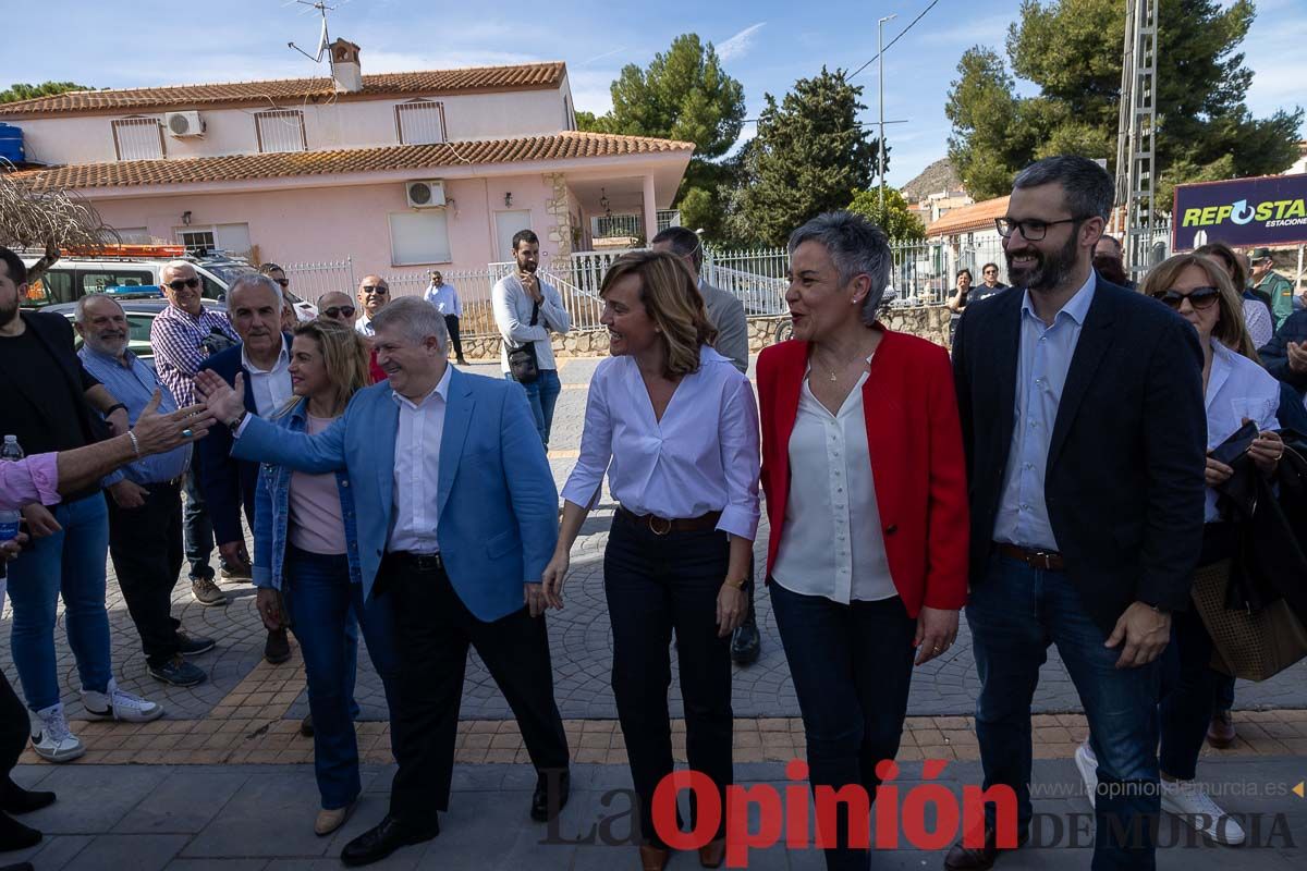 Presentación de José Vélez como candidato del PSOE a la presidencia de la Comunidad