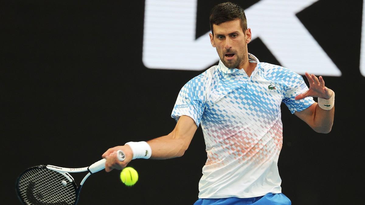 Djokovic, en el Open de Australia