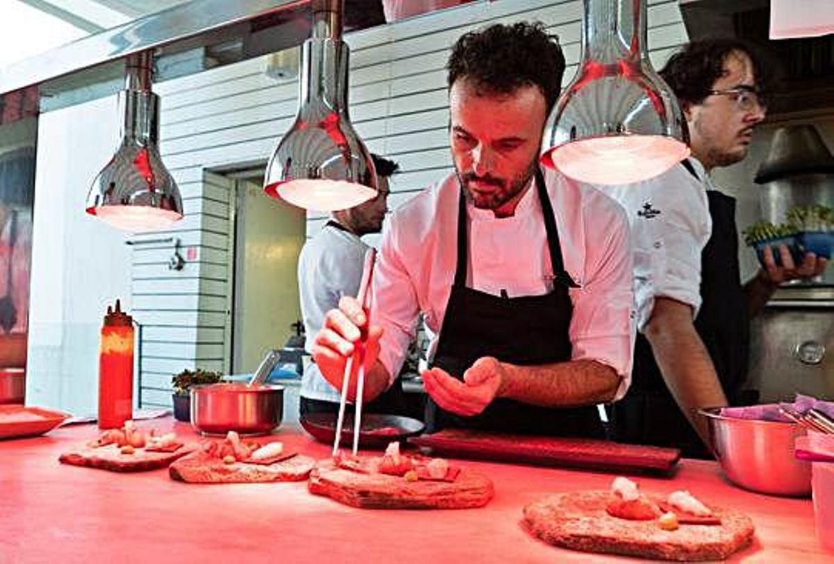 Bonet en la cocina de la azotea del ME Ibiza de Meliá.